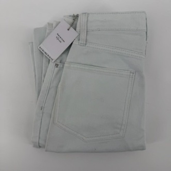 WeWoreWhat Denim - WeWoreWhat Kick-Flare Jeans Super Bleached Light Wash High Rise‎ 24 WWDB54-1